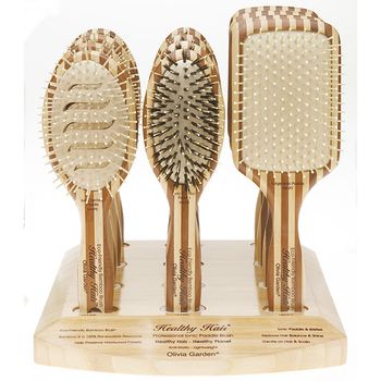 Hovedbilde Olivia Garden Bambus miljøbørste