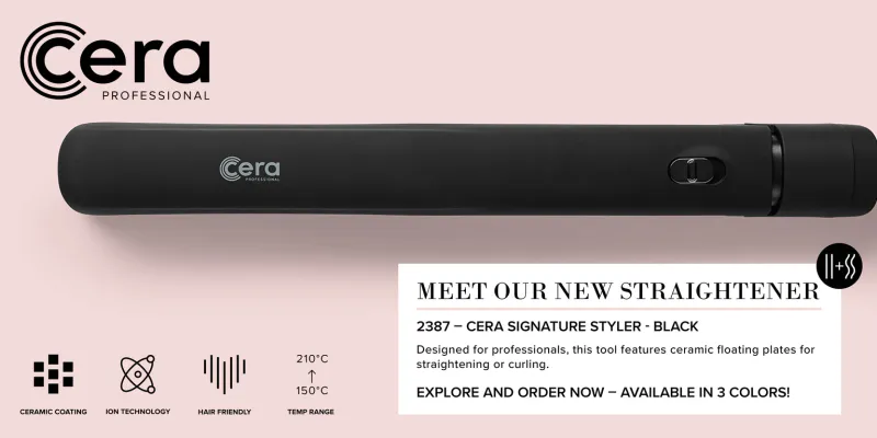 Cera Signature Styler Rettetang
