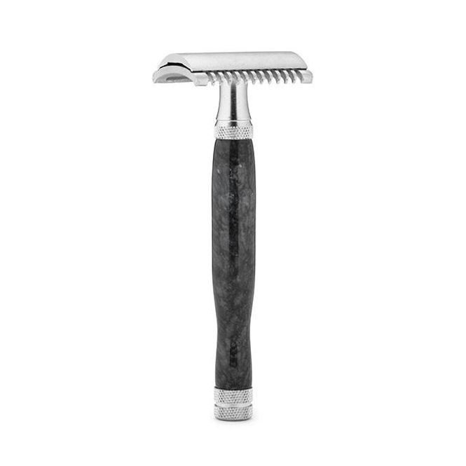 Hovedbilde Barberhøvel Marble Black